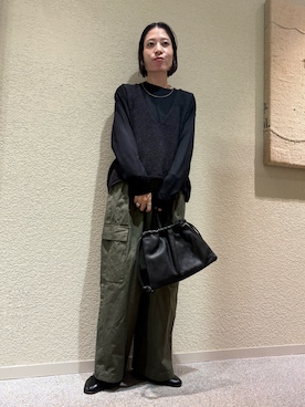 「アイテム（その他雑貨）」を使った、takagi naoさん（レディース・165cm）の秋コーディネート