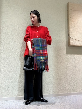 「アイテム（その他雑貨）」を使った、takagi naoさん（レディース・165cm）の冬コーディネート