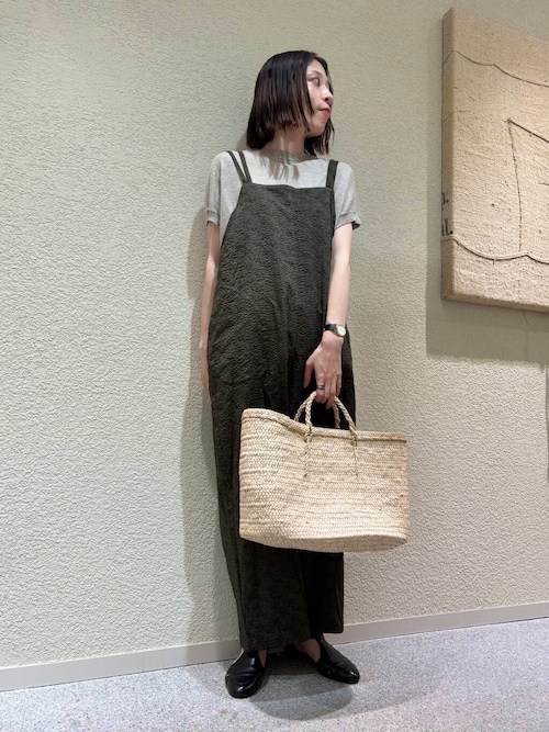 リバティプリントサロペット