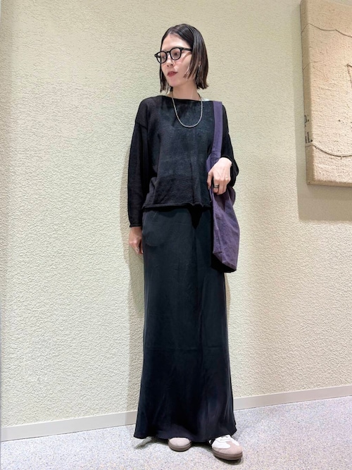 かぐれ｜リネンボートネックプルオーバー | Rakuten Fashion