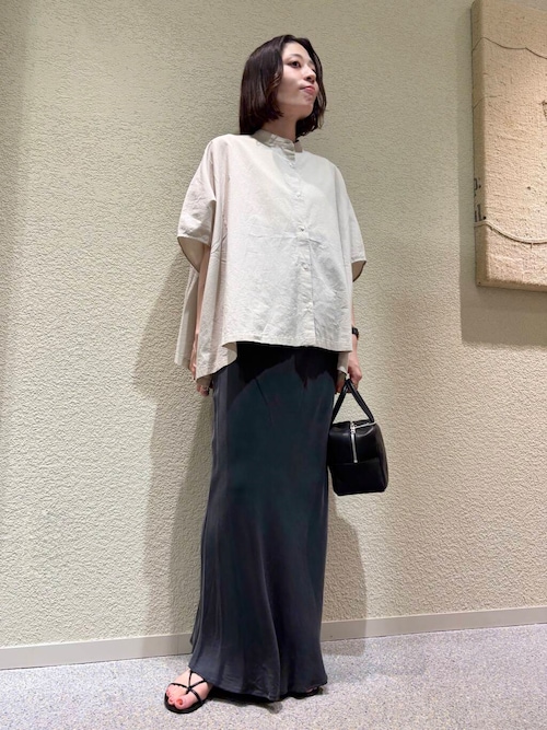 『2サイズ展開』キュプラスカート
