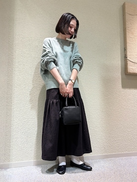 「骨格ナチュラル」｜takagi naoさん（レディース・165cm）の冬コーディネート