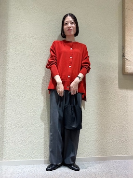 「かぐれ（カグレ）のアイテム」を使った、takagi naoさん（レディース・165cm）の春コーディネート