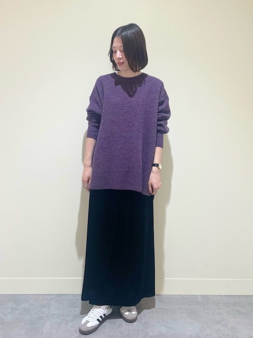 ハミルトンウールワイドチュニックかぐれ