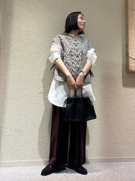 「アイテム（その他雑貨）」を使った、takagi naoさん（レディース・165cm）の冬コーディネート