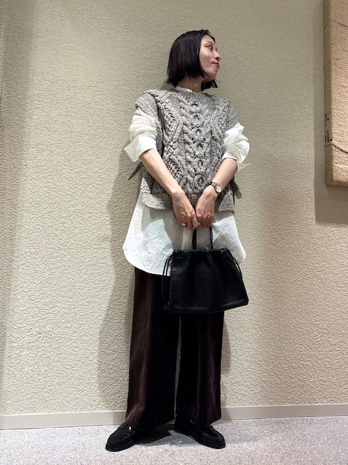 ペルーアランニットベスト（ニット/セーター）｜かぐれ（カグレ）の