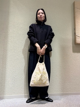 「アイテム（その他トップス）」を使った、takagi naoさん（レディース・165cm）の冬コーディネート