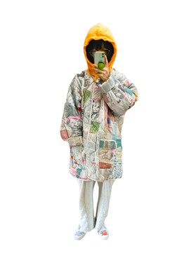「Desigual（デシグアル）のアイテム（ジャケット/アウター）」を使った、tさん（レディース・159cm）の春コーディネート