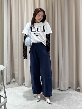 「FREE'S MART（フリーズマート）のアイテム（バッグ）」を使った、yuiさん（レディース・148cm）の春コーディネート