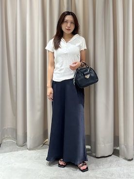 「FREE'S MART（フリーズマート）のアイテム」を使った、yuiさん（レディース・148cm）の夏コーディネート