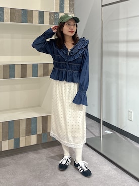 「FREE'S MART（フリーズマート）のアイテム」を使った、yuiさん（レディース・148cm）の冬コーディネート