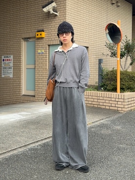 「HARE（ハレ）のアイテム」を使った、みっち~さん（メンズ・165cm）の秋コーディネート