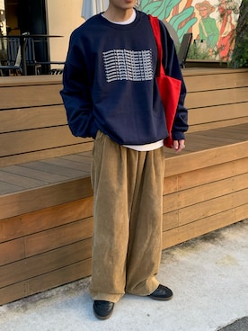 「adidas Originals（アディダスオリジナルス）のアイテム」を使った、みっち~さん（メンズ・165cm）の秋コーディネート