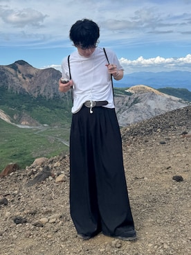 「FOREVER 21（フォーエバー トゥエンティーワン）のアイテム」を使った、みっち~さん（メンズ・165cm）の夏コーディネート