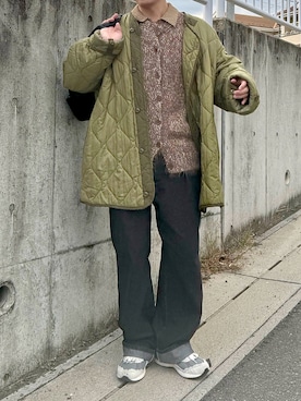 「アイテム（ミリタリージャケット）」を使った、みっち~さん（メンズ・165cm）の秋コーディネート