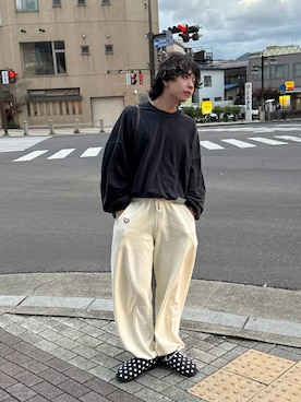 「HARE（ハレ）のアイテム（アクセサリー）」を使った、みっち~さん（メンズ・165cm）の秋コーディネート
