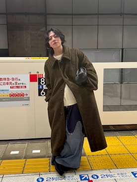 「PAGEBOY（ページボーイ）のアイテム」を使った、みっち~さん（メンズ・165cm）の冬コーディネート