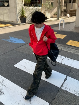 「adidas Originals（アディダスオリジナルス）のアイテム」を使った、みっち~さん（メンズ・165cm）の秋コーディネート