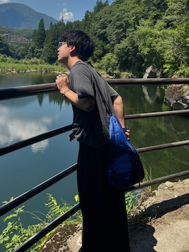 「アイテム（腕時計）」を使った、みっち~さん（メンズ・165cm）の夏コーディネート