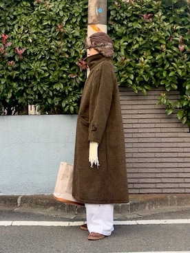 「アイテム（ボストンバッグ）」を使った、みっち~さん（メンズ・165cm）の秋コーディネート