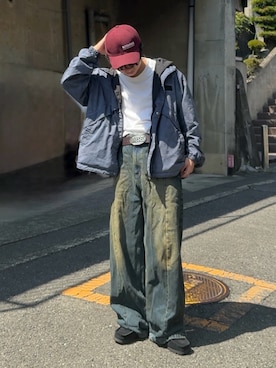 「アイテム（ジャケット/アウター）」を使った、みっち~さん（メンズ・165cm）の秋コーディネート