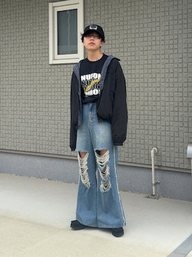 「アイテム（ジャケット/アウター）」を使った、みっち~さん（メンズ・165cm）の秋コーディネート