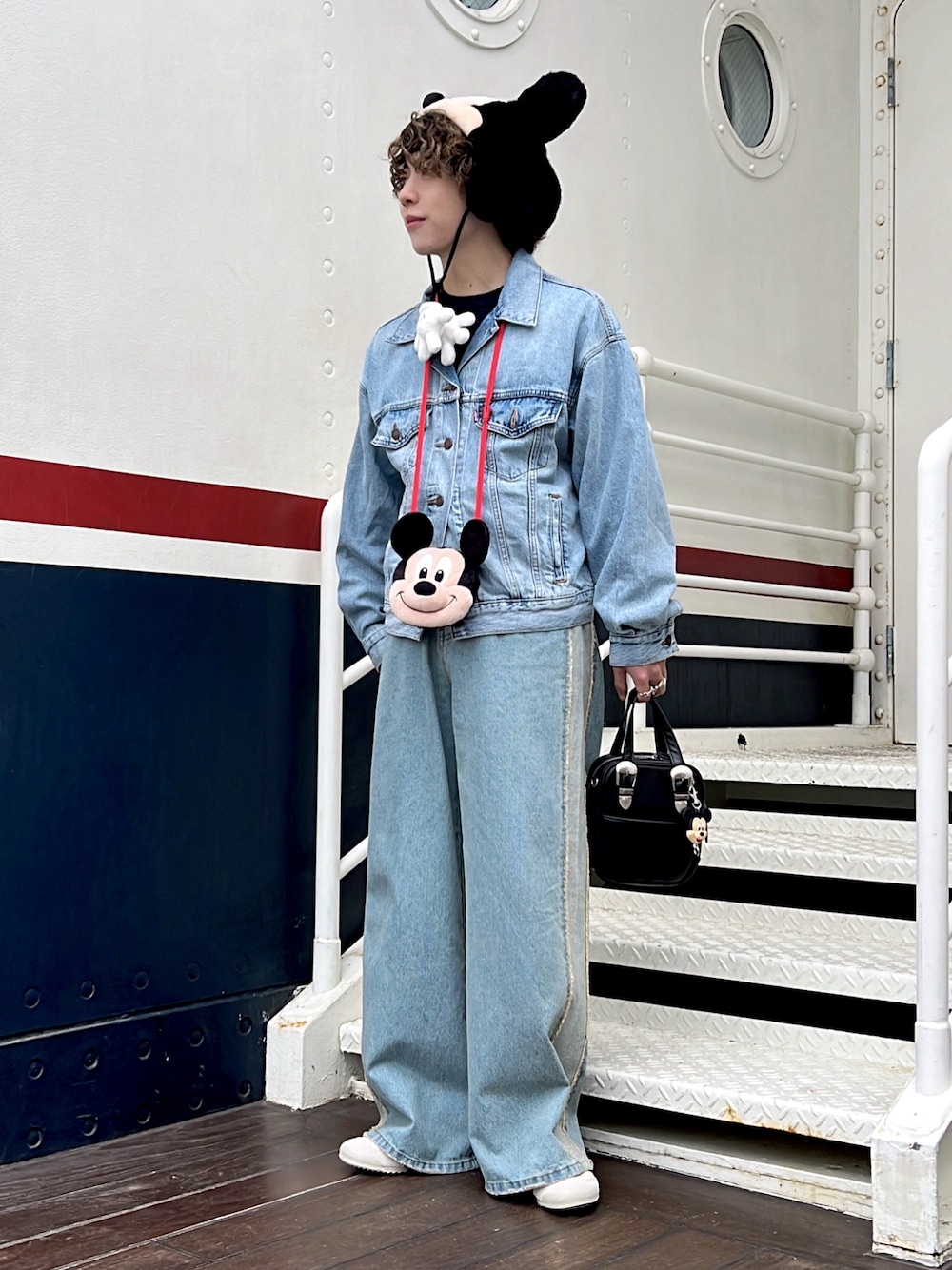 Levi'sリーバイス Disney ディズニーコラボ デニム　セットアップ 中古・古着通販】LEVI'S (リーバイス) Disney COLLECTION