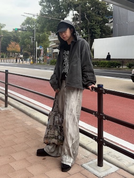 「アイテム（パーカー）」を使った、みっち~さん（メンズ・165cm）の秋コーディネート