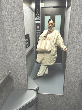 「TOPKAPI（トプカピ）のアイテム」を使った、KHさん（レディース・161cm）の冬コーディネート