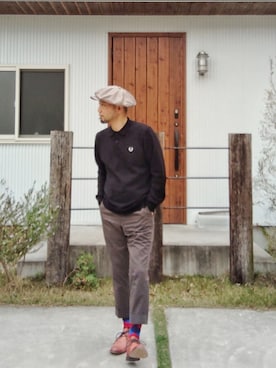 「チャッカブーツ」｜Go店長さん（メンズ・179cm・40代）の春コーディネート