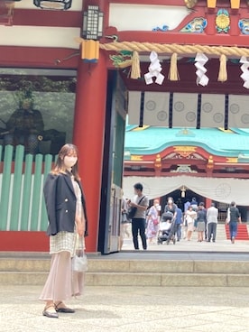 ひみこさん（レディース・160cm）の春コーディネート