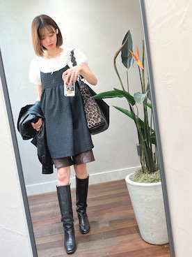 「ing（イング）のアイテム」を使った、ひみこさん（レディース・160cm）の秋コーディネート