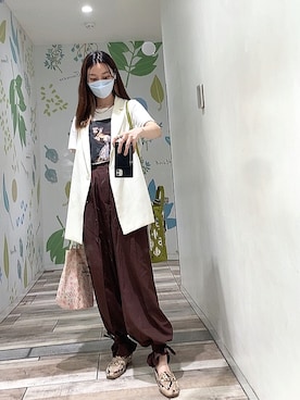 ひみこさん（レディース・160cm）の夏コーディネート