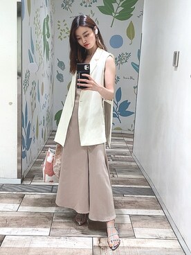 ひみこさん（レディース・160cm）の夏コーディネート