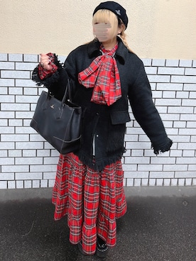 「アイテム（その他アウター）」を使った、たやさん（レディース・149cm・30代）の冬コーディネート