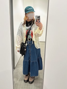 「アイテム（キャップ）」を使った、たやさん（レディース・149cm・30代）の冬コーディネート