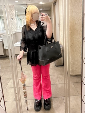 「アイテム（ローファー）」を使った、たやさん（レディース・149cm・30代）の冬コーディネート