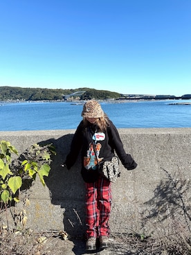 「アイテム（パーカー）」を使った、たやさん（レディース・149cm・30代）の冬コーディネート