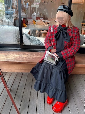 「アイテム（ハンチング/ベレー帽）」を使った、たやさん（レディース・149cm・20代）の冬コーディネート