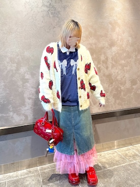 「アイテム（ローファー）」を使った、たやさん（レディース・149cm・30代）の冬コーディネート