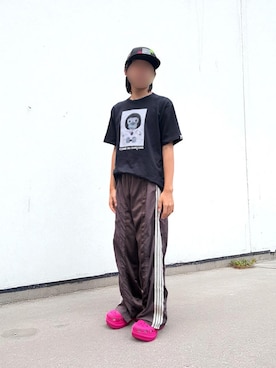 「アイテム（スウェットパンツ）」を使った、akiさん（レディース・150cm・40代）の夏コーディネート