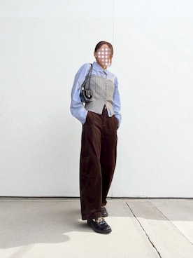 「TOD’S（トッズ）のアイテム」を使った、ahmaさん（レディース・150cm）の秋コーディネート