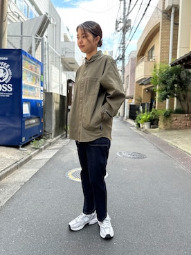 「New Balance」｜AOI.Sさん（レディース・163cm）の秋コーディネート