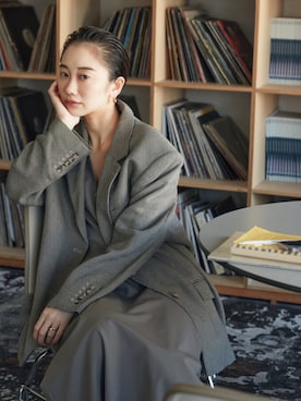 TOMOKAさん（レディース・162cm）の冬コーディネート