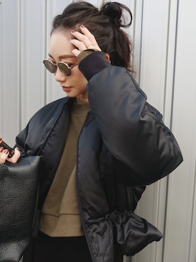 TOMOKAさん（レディース・162cm）の冬コーディネート