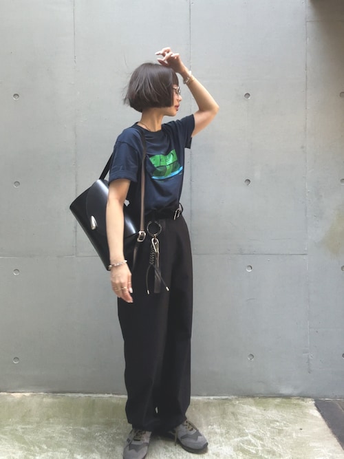 セール】【LA PEAU DE GEM】wide cocoon pants/ワイドコクーンパンツ
