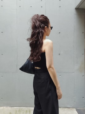 「LA PEAU DE GEM（ラポドゥジェム）のアイテム」を使った、TOMOKAさん（レディース・162cm）の秋コーディネート