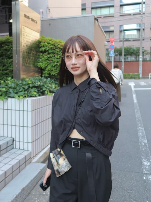 ブラウス シャツ 「LA PEAU DE GEM」softteck gather shirt/ソフトテックギャザーシャツ レディース la peau de gem ブラウス シャツ 「LA PEAU DE GEM」softteck