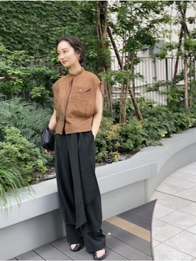 TOMOKAさん（レディース・162cm）の夏コーディネート