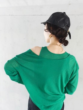 TOMOKAさん（レディース・162cm）の夏コーディネート